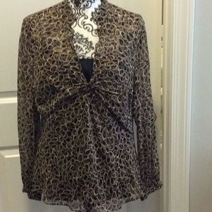NWOT.  Ladies two piece blouse.